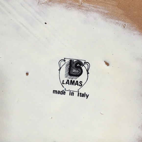 Lamas pottery fiesta serving platter Italy - Picture 6 of 8